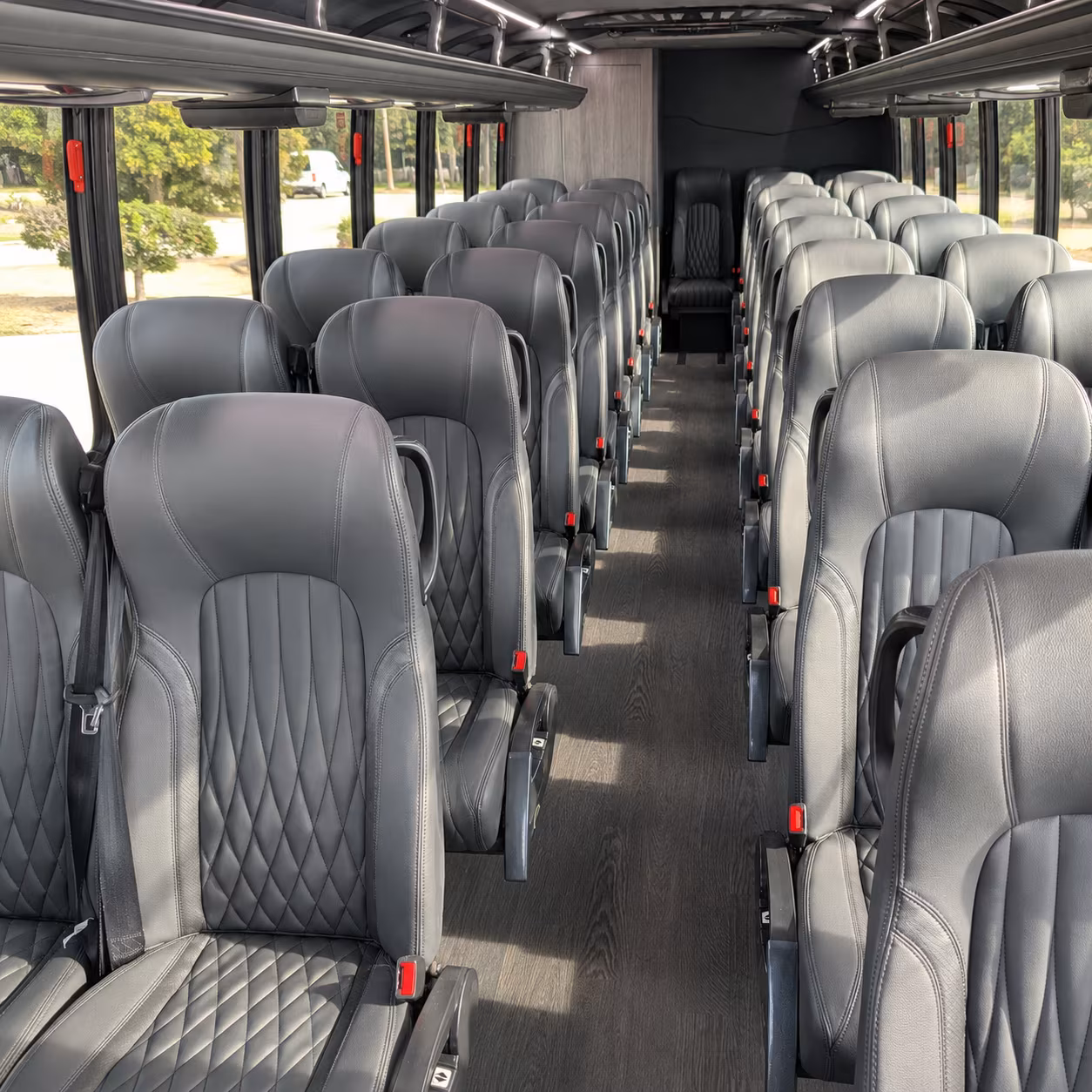 kennewick 30 passenger minibus interior