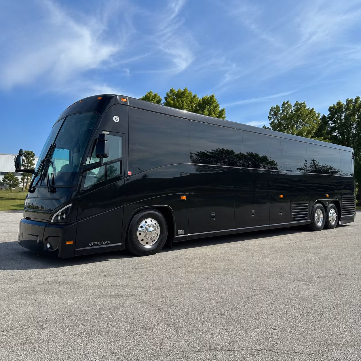 kennewick 47 passenger charter bus
