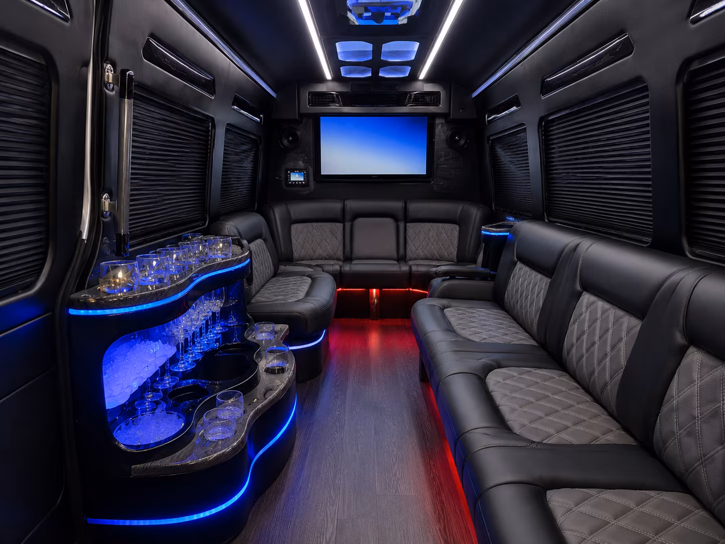 kennewick corporate transportation onboard seating