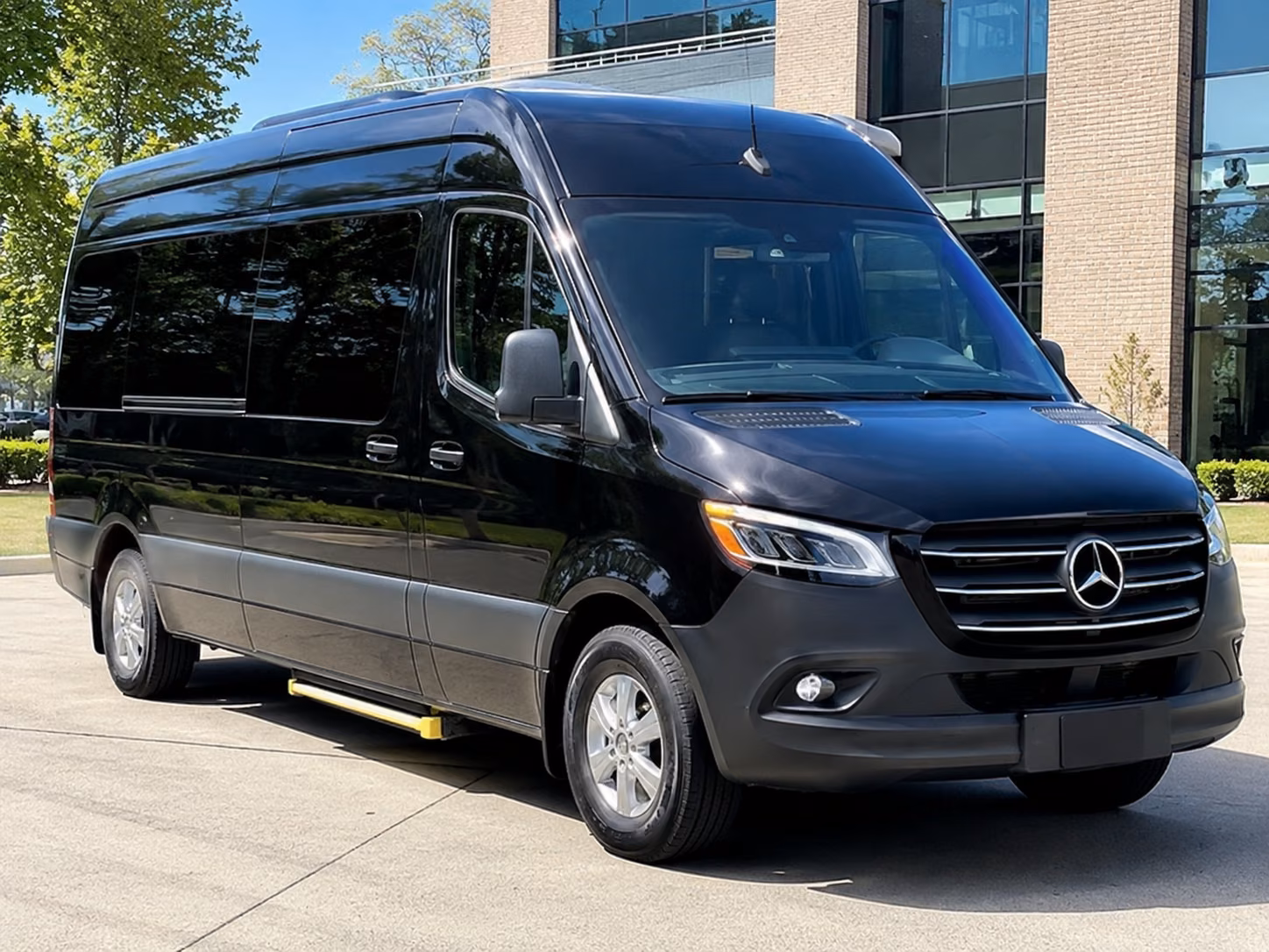 kennewick sprinter van with driver