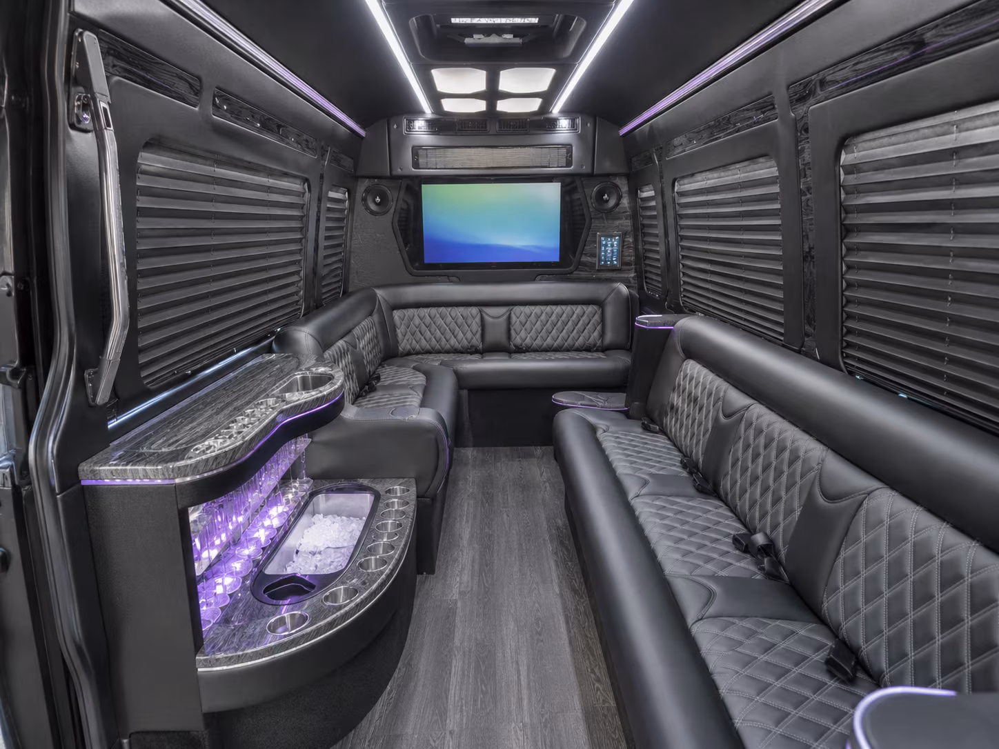 kennewick wedding transportation onboard seating